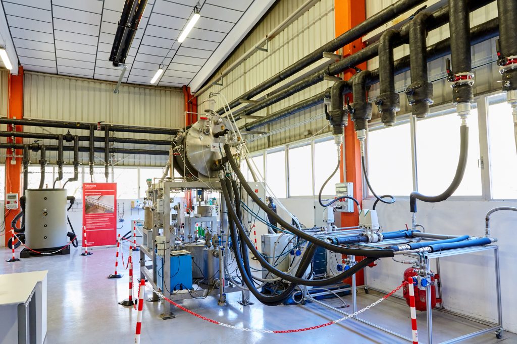 Imagen de la infraestructura donde se lleva a cabo la tecnología de termodinámica