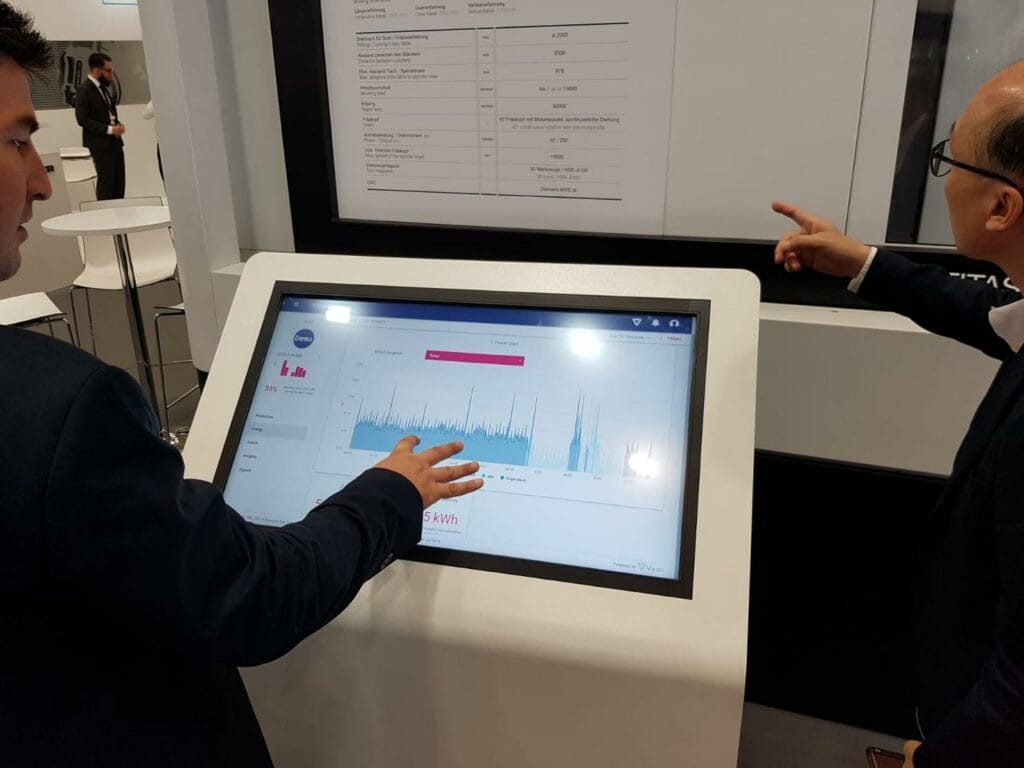pantalla de Vixion, la empresa participada de TECNALIA