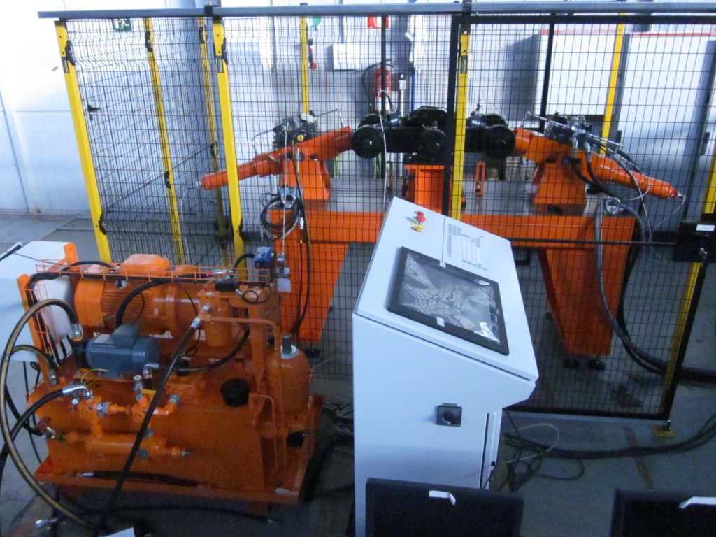Célula de validación de actuadores electromagnéticos