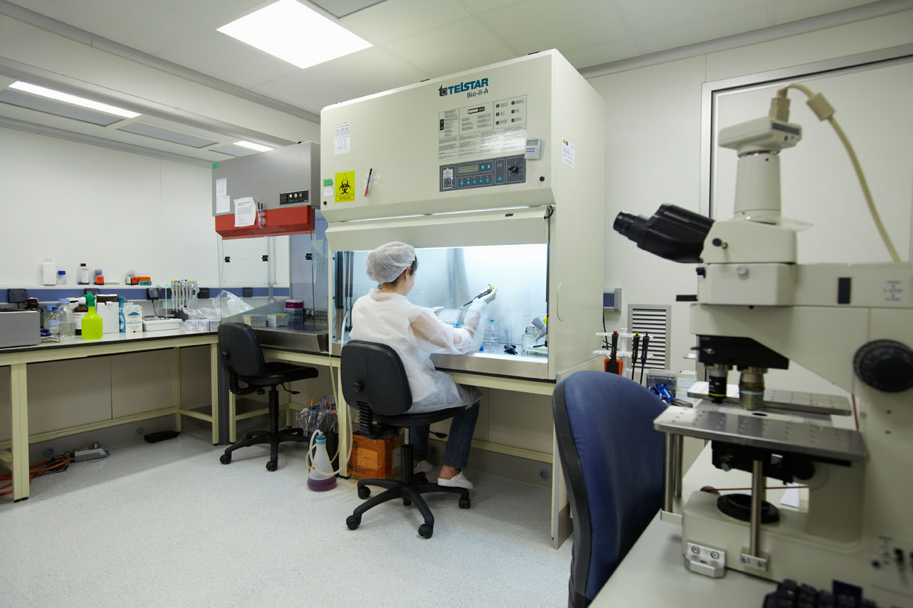 Centro de caracterización biológica de biomateriales