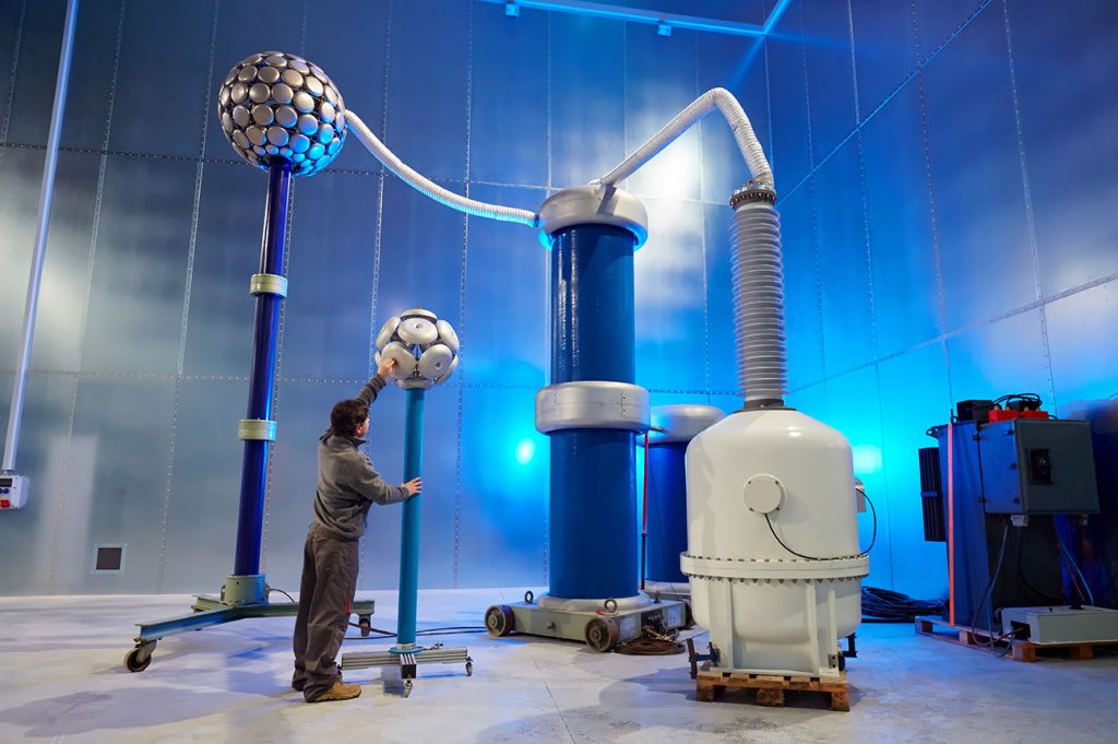 Laboratorio de ensayos de Alta Tensión