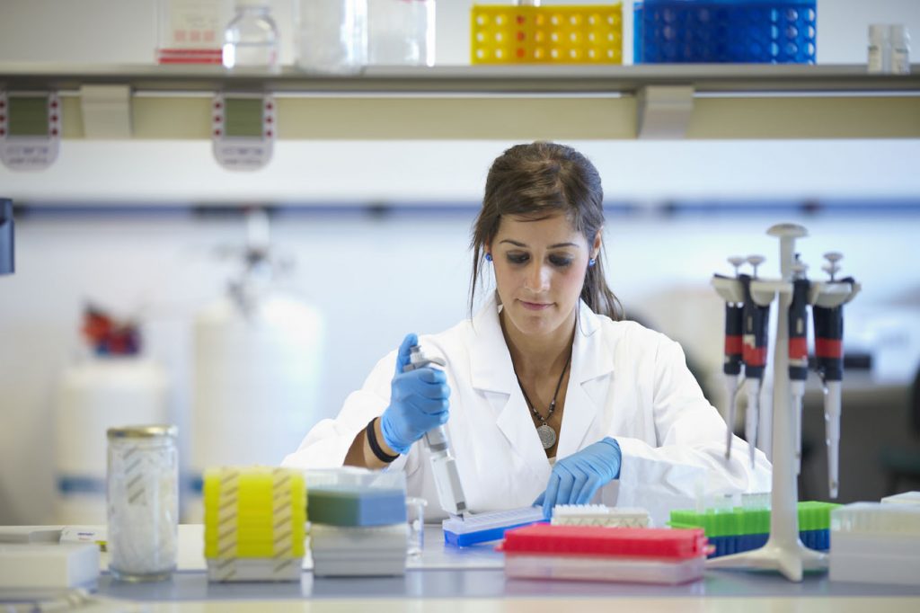 Laboratorio de genética