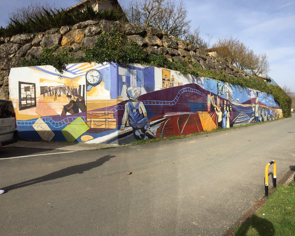 El TRENICO: un mural con realidad aumentada para fomentar la cultura y el turismo