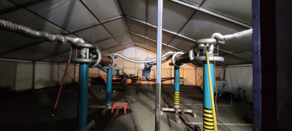 Ensayos preliminares de validación de cables HVDC