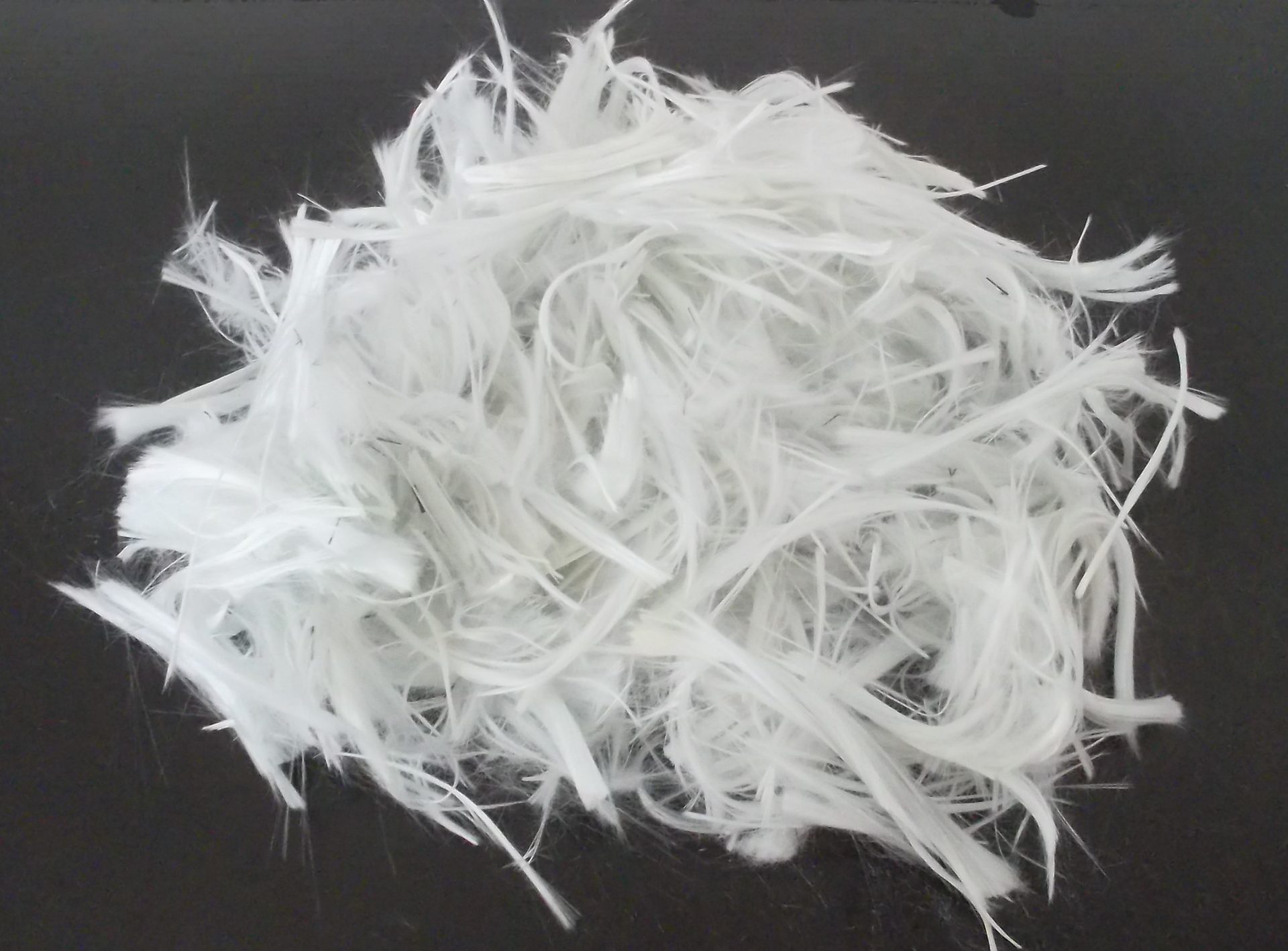 Fibra de vidrio reciclada