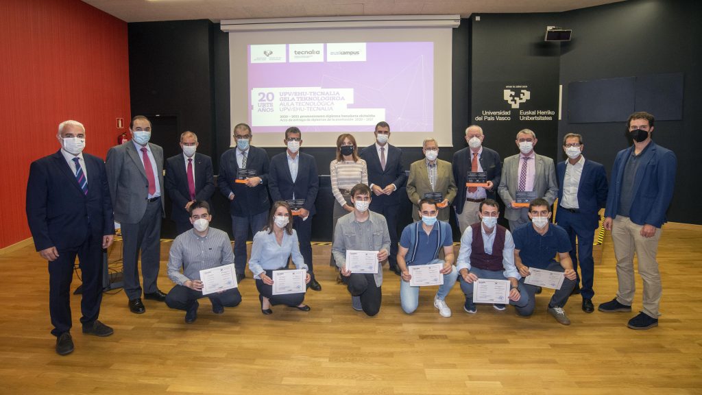 El Aula Tecnológica de la UPV/EHU y TECNALIA cumple 20 años con más de 300 alumnos 