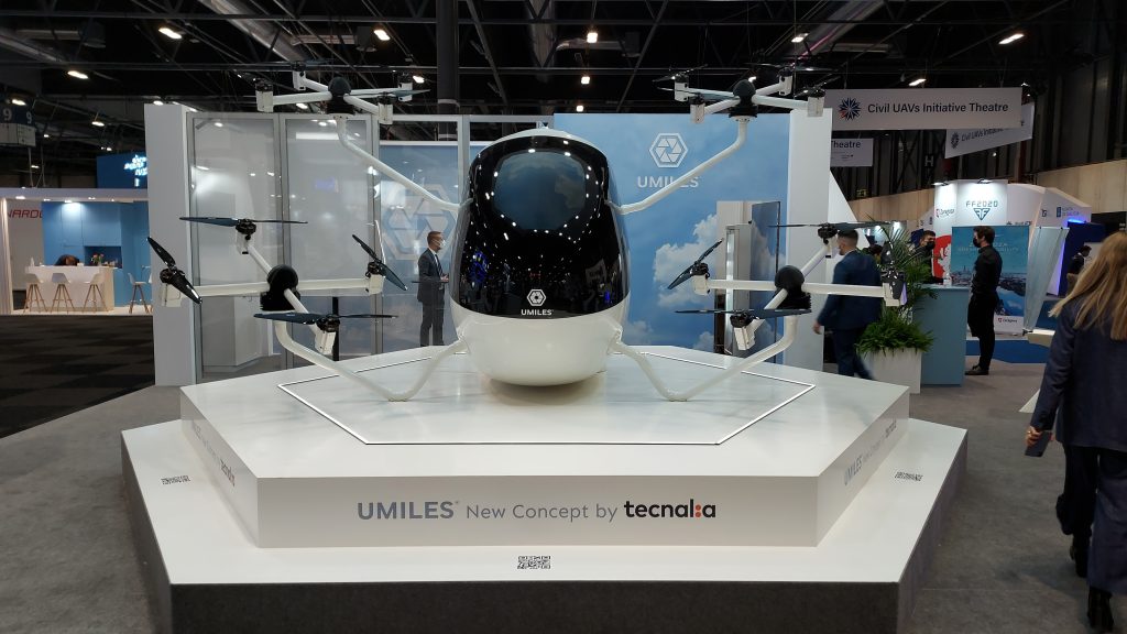 El aerotaxi de TECNALIA inicia la fase de industrialización de la mano de la empresa UMILES
