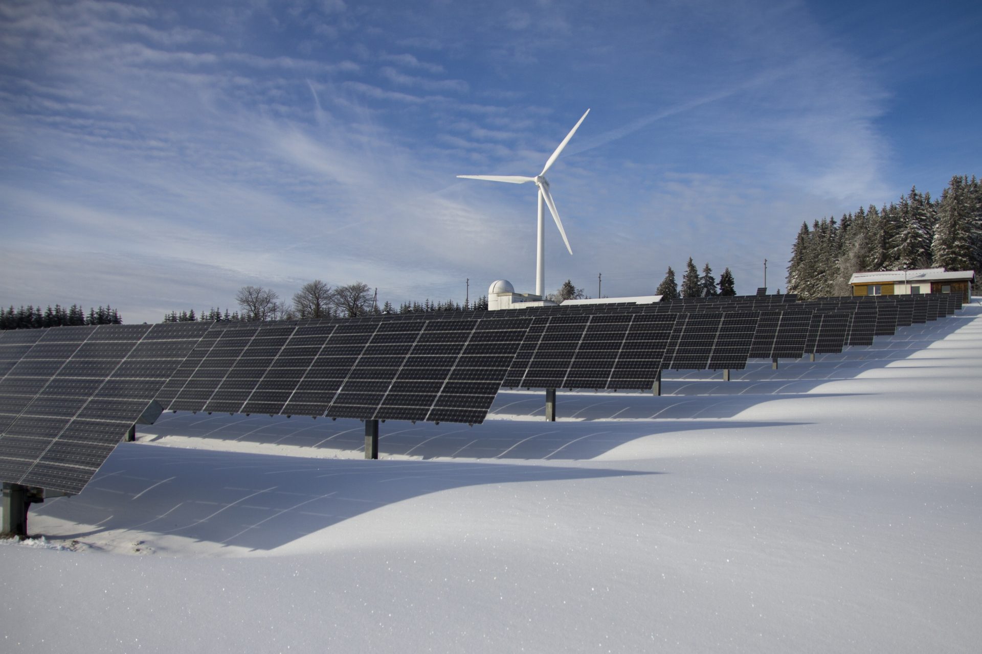 Energía eólica y solar