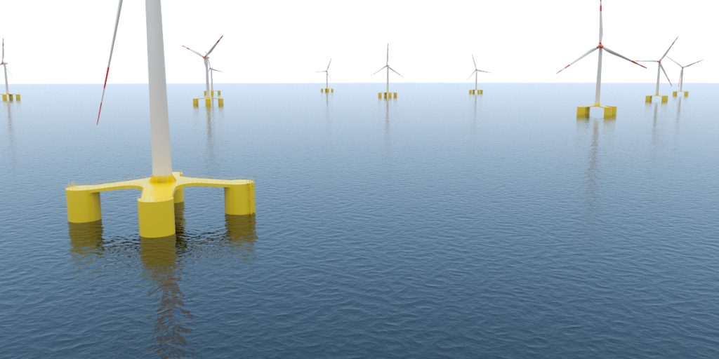 Nautilus: eólica marina flotante