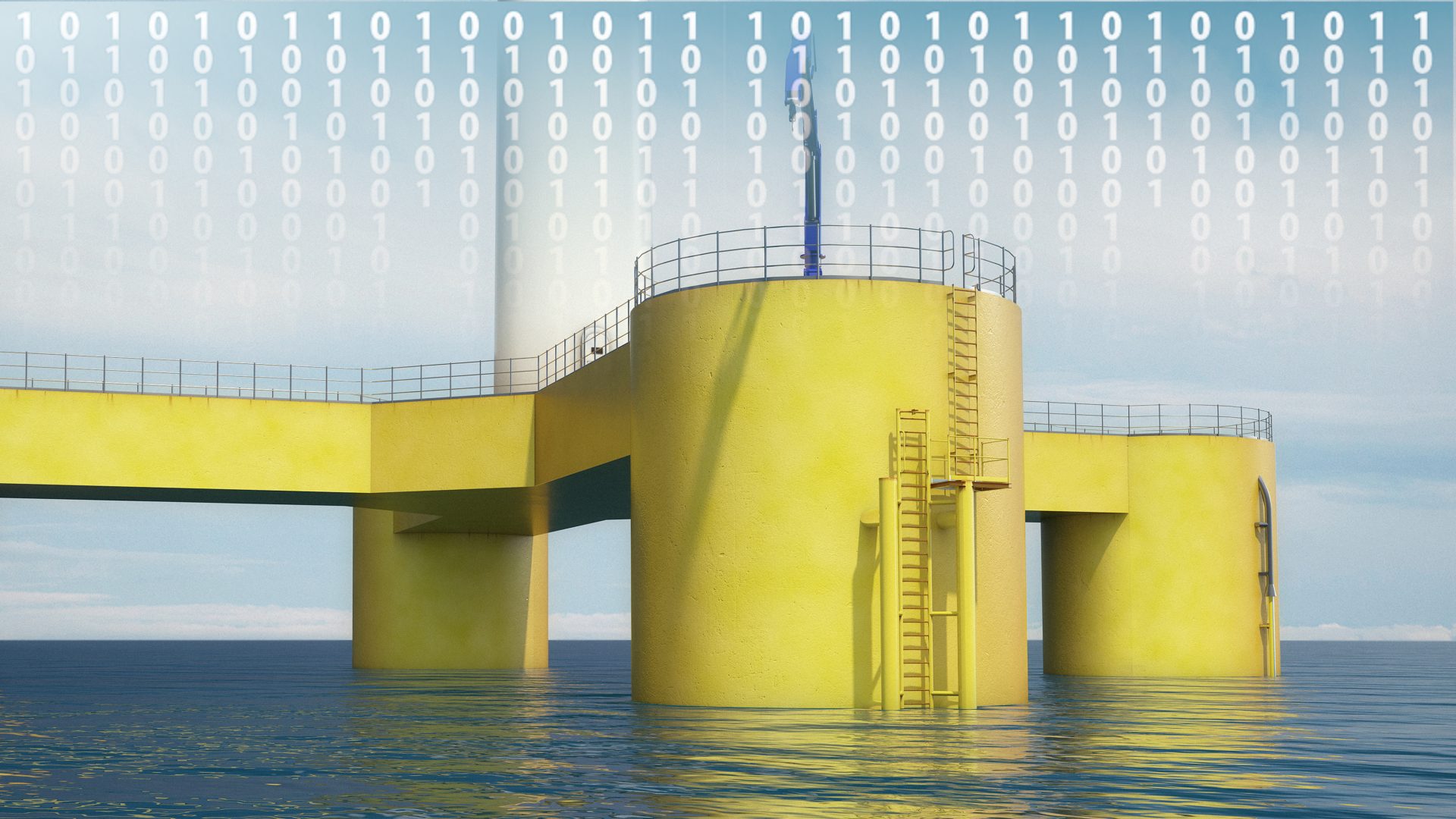 Plataforma flotante eólica offshore y algoritmos