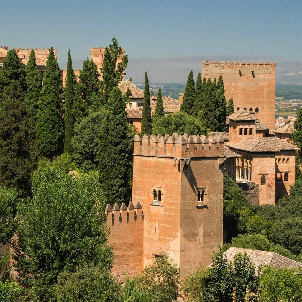 La Alhambra en Granada, Andalucía