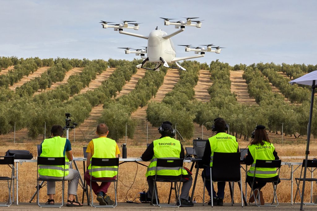 Movilidad aérea urbana_Aerotaxi TECNALIA