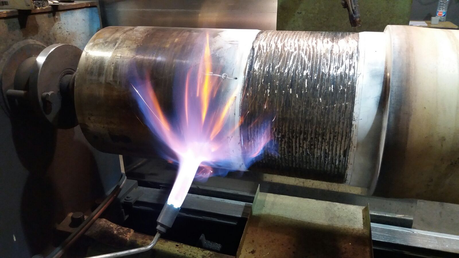 imagen del proceso de soldadura en TECNALIA