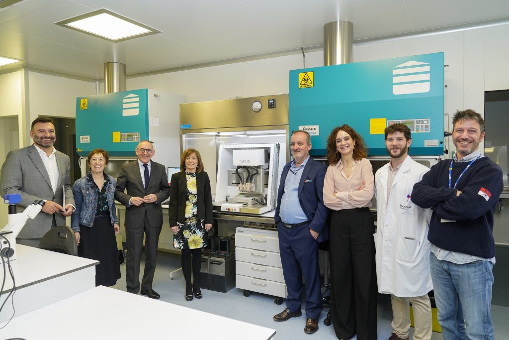 Bioimpresora 3D de Euskadi para la industria farmacéutica  