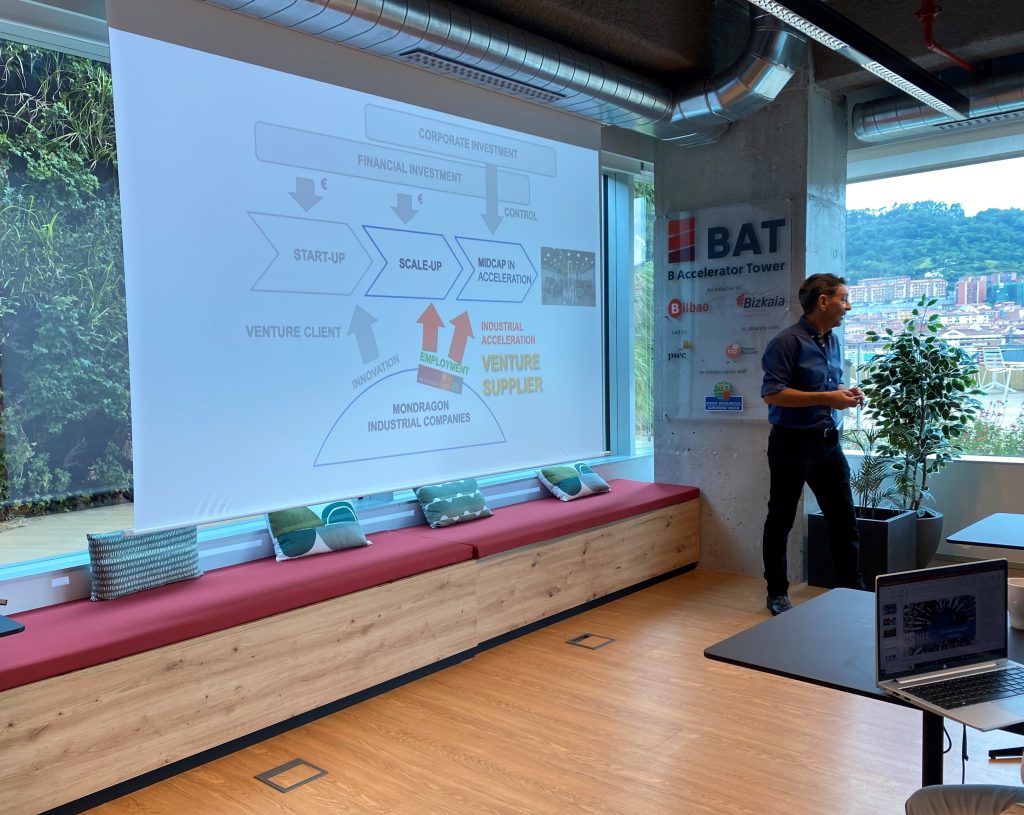 Aceleración y producción industrial de startups