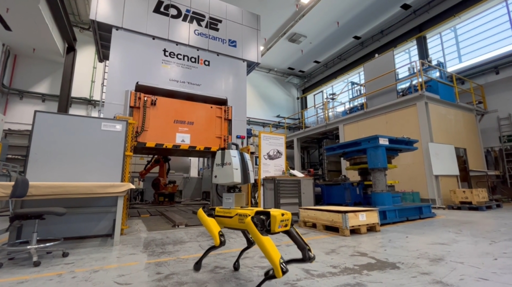 Escaneo láser de espacios industriales inaccesibles