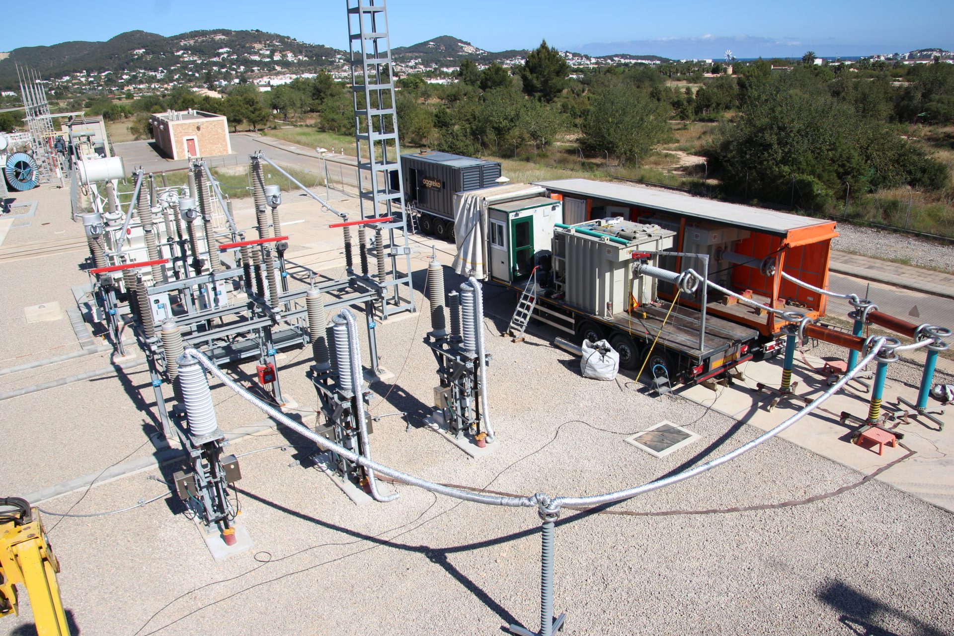 Ensayos Interconexión submarina Ibiza-Formentera