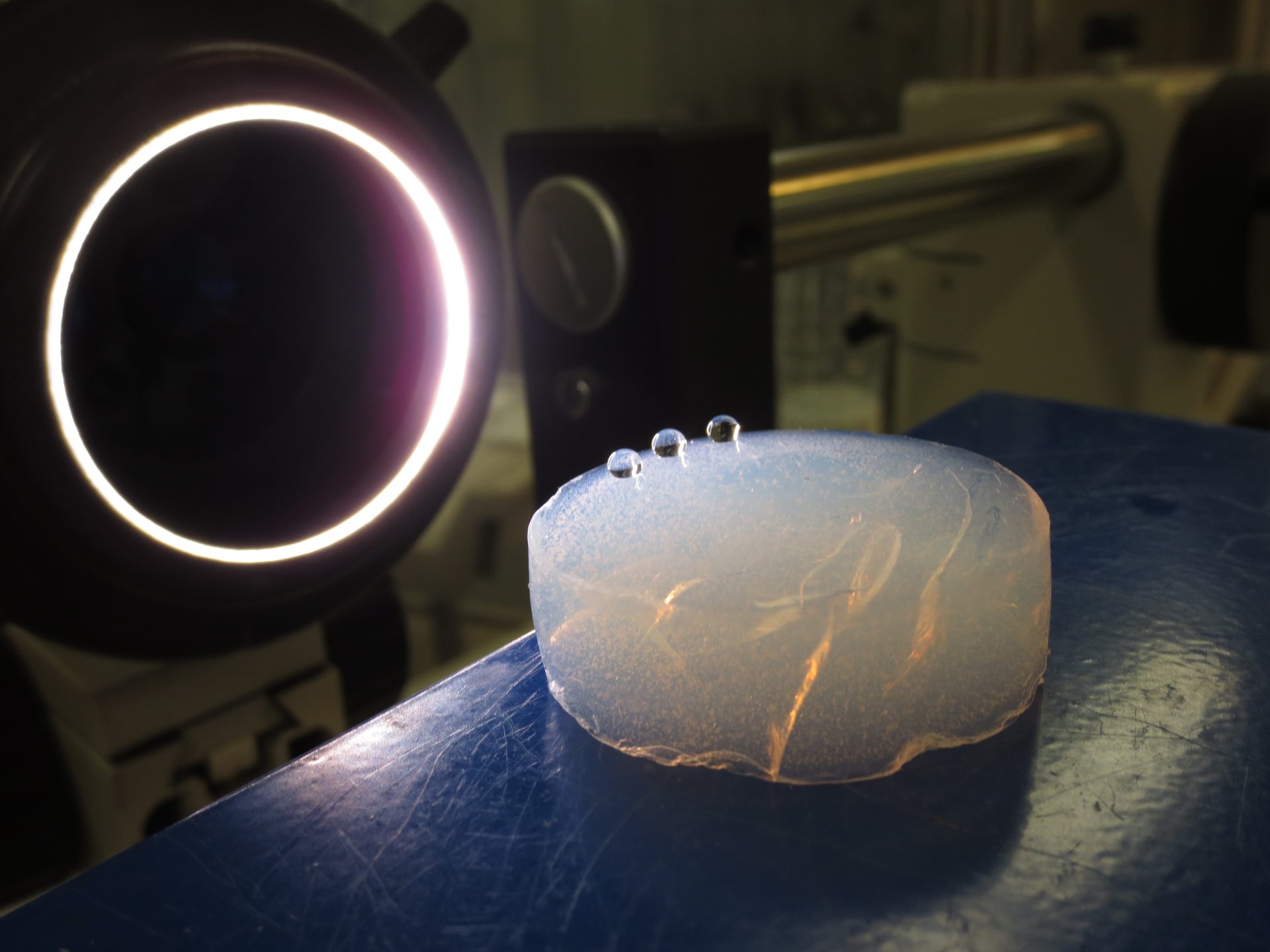 Material nanoestructurado - Aerogel hidrofóbico