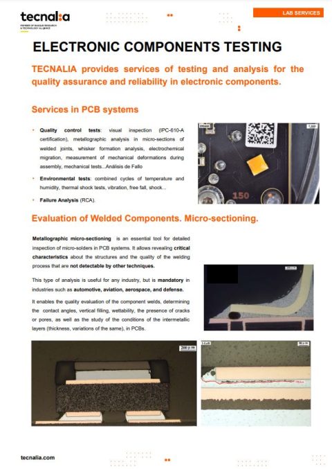 electronics components testing