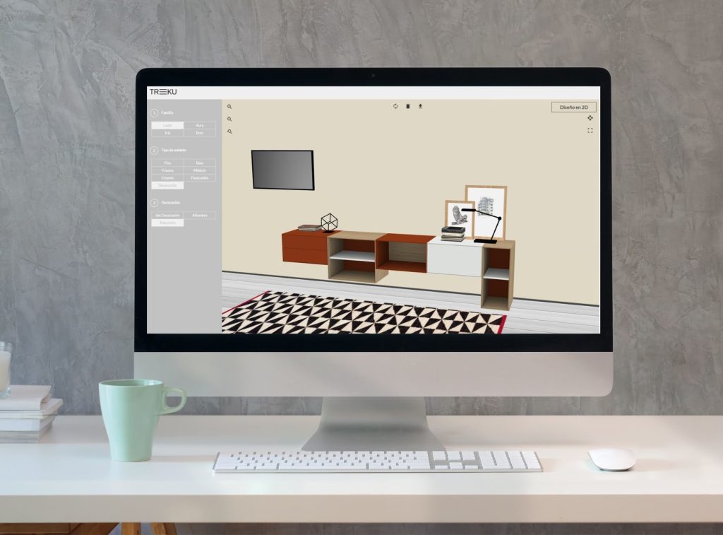 Aplicación web para configuración y diseño de espacios