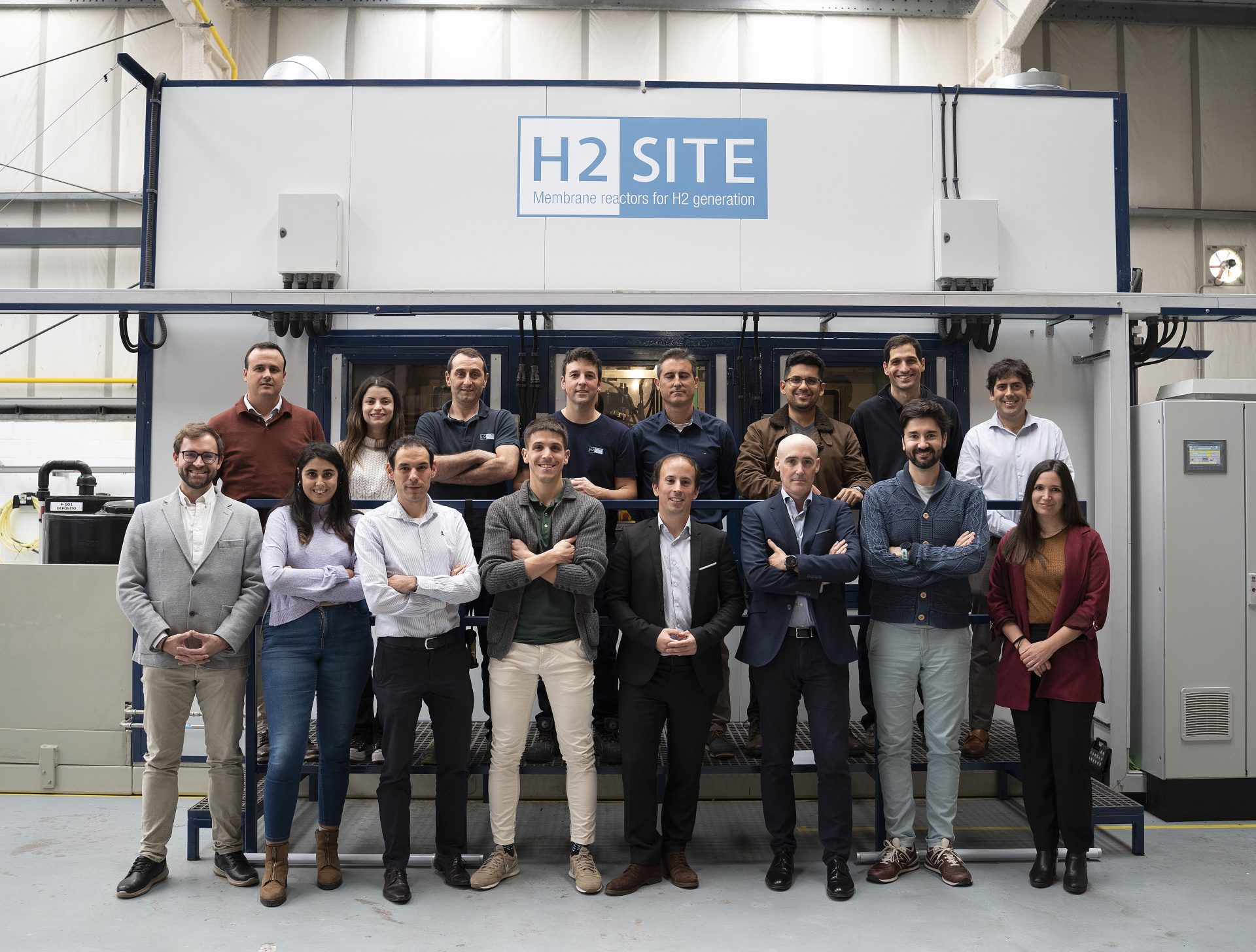 H2SITE logra grandes avances en el transporte de hidrógeno de bajo coste