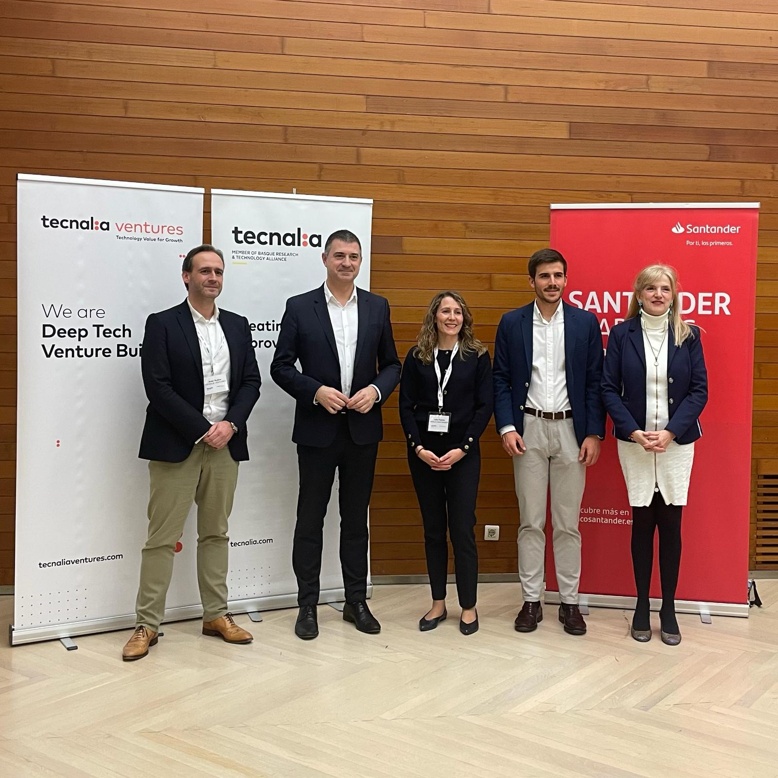 Acuerdo de colaboración entre TECNALIA Ventures y Banco Santander