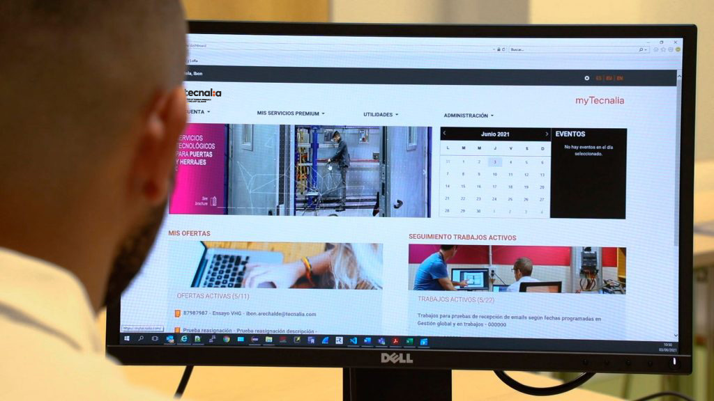 connected expertise de mytecnalia, la aplicación de clientes de Tecnalia