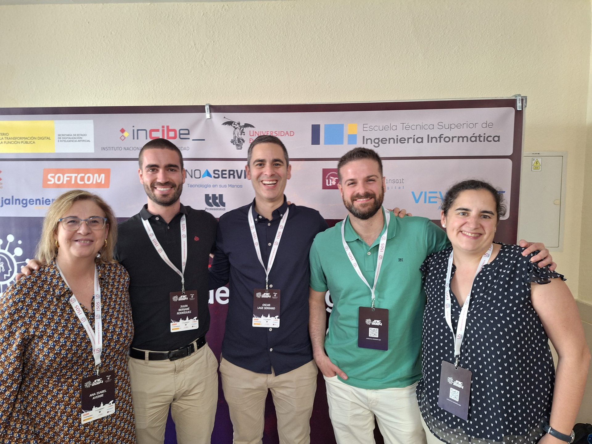Recibimos el premio al mejor artículo en las JNIC, por tercer año consecutivo
