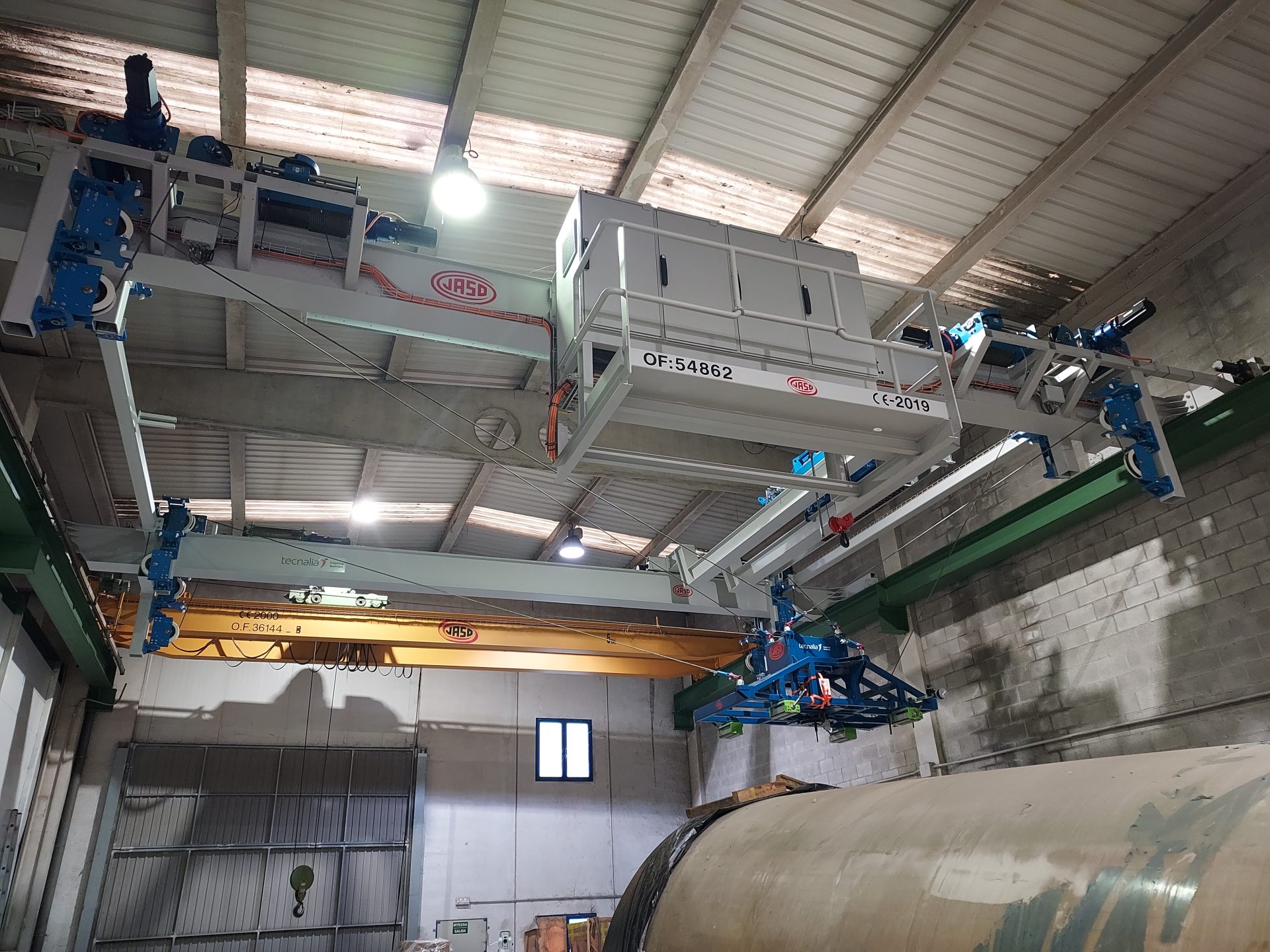 La robótica de cables de TECNALIA garantiza la seguridad en operaciones peligrosas