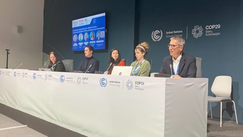 Participamos en la COP29 en un foro por la acción climática
