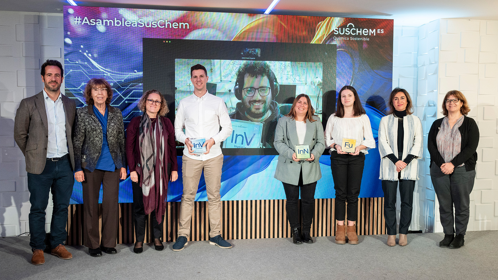 Cuatro jóvenes talentos de la química premiados por SusChem España