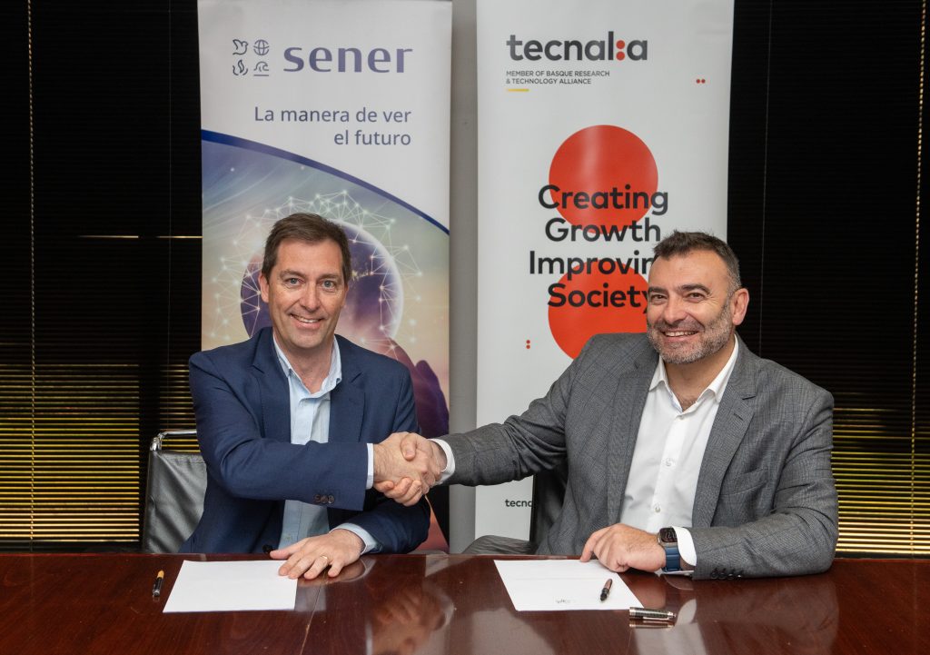 SENER y TECNALIA colaboran para el desarrollo de soluciones tecnológicas avanzadas