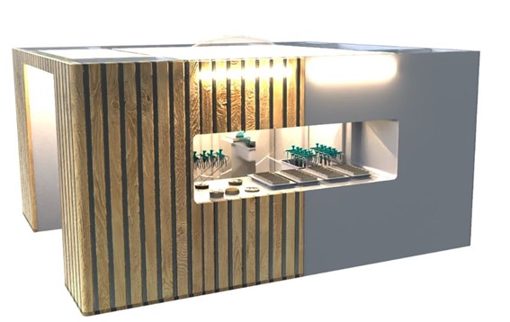 Imagen de ELIKA: Preparación automatizada de alimentos ready-to-eat. Mostrador con comida preparada