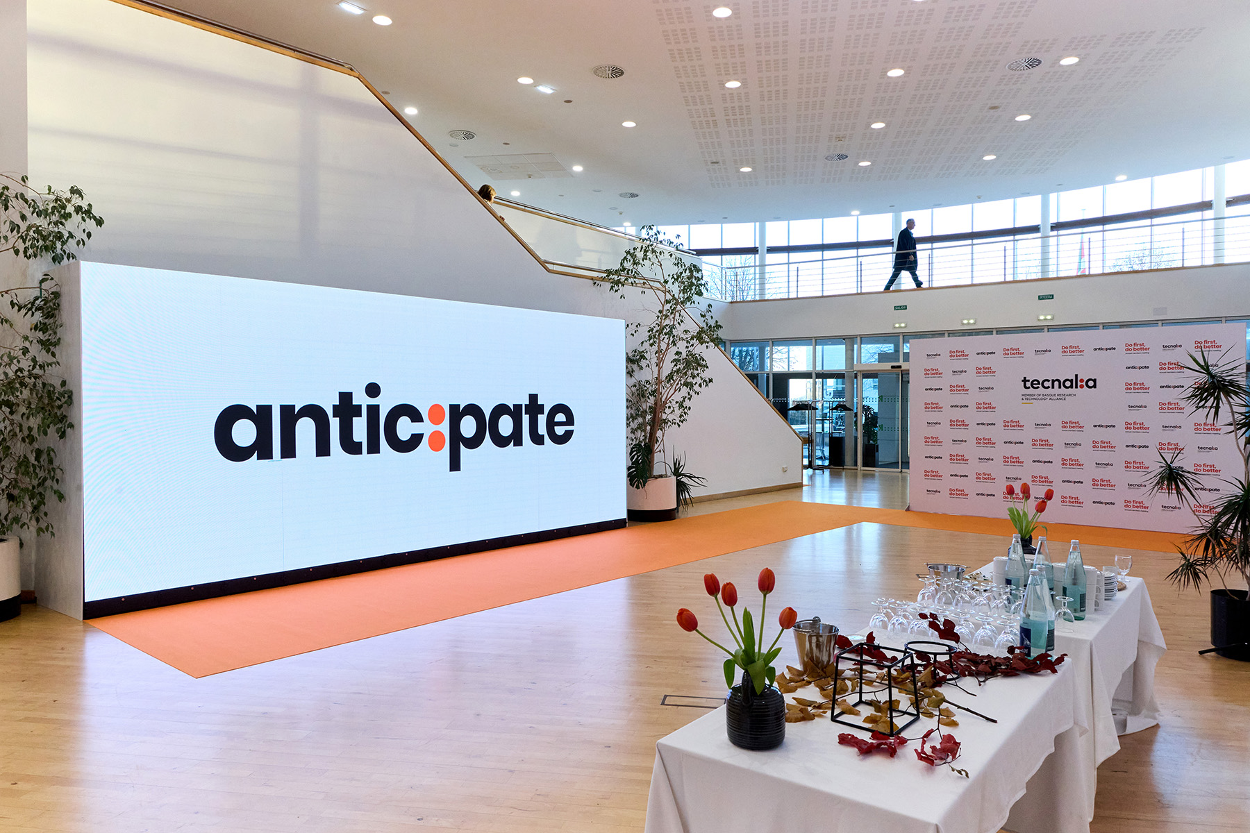 Imagen de la sala del evento de socios de TECNALIA