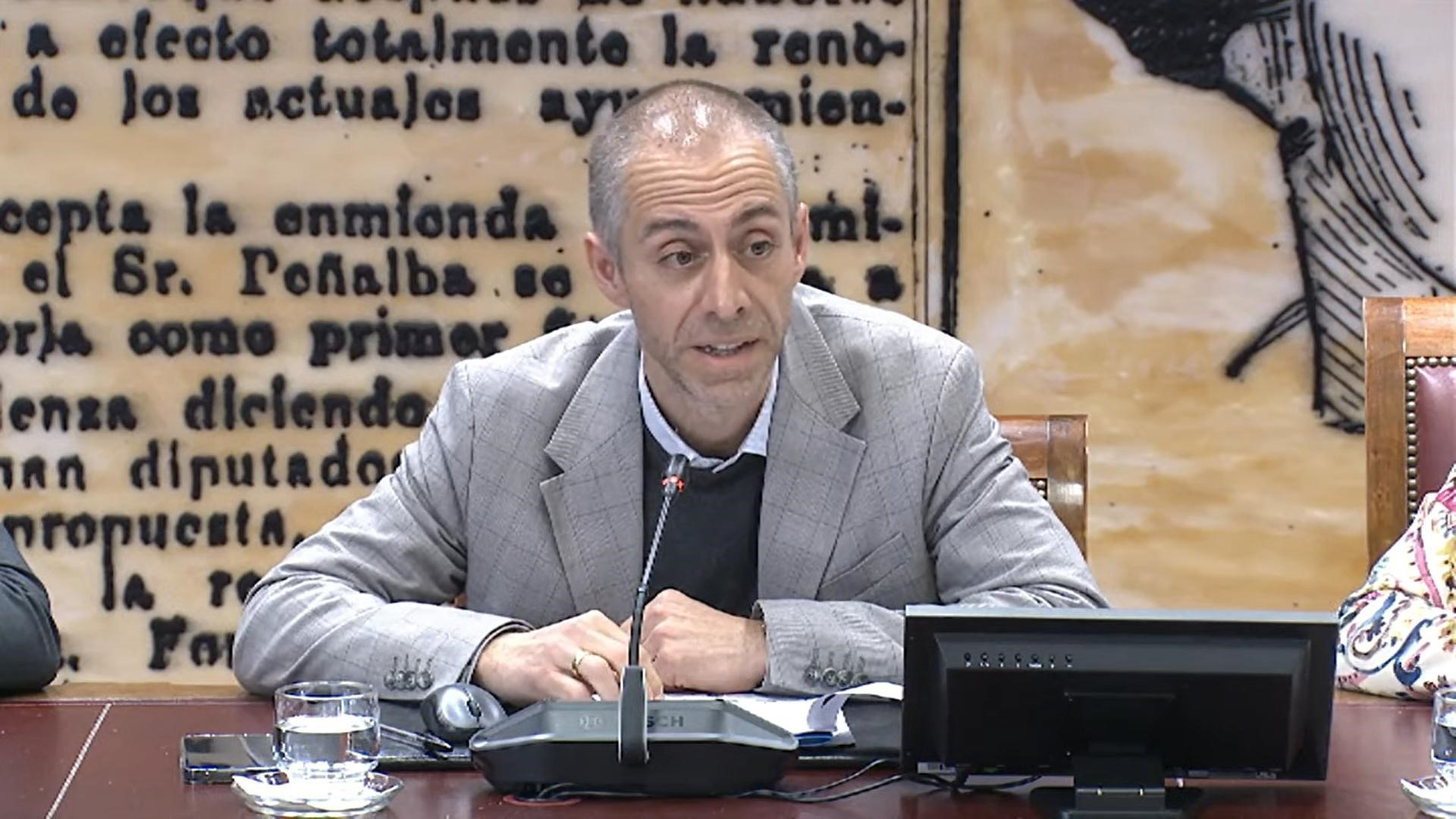 Javier del Ser en el Senado