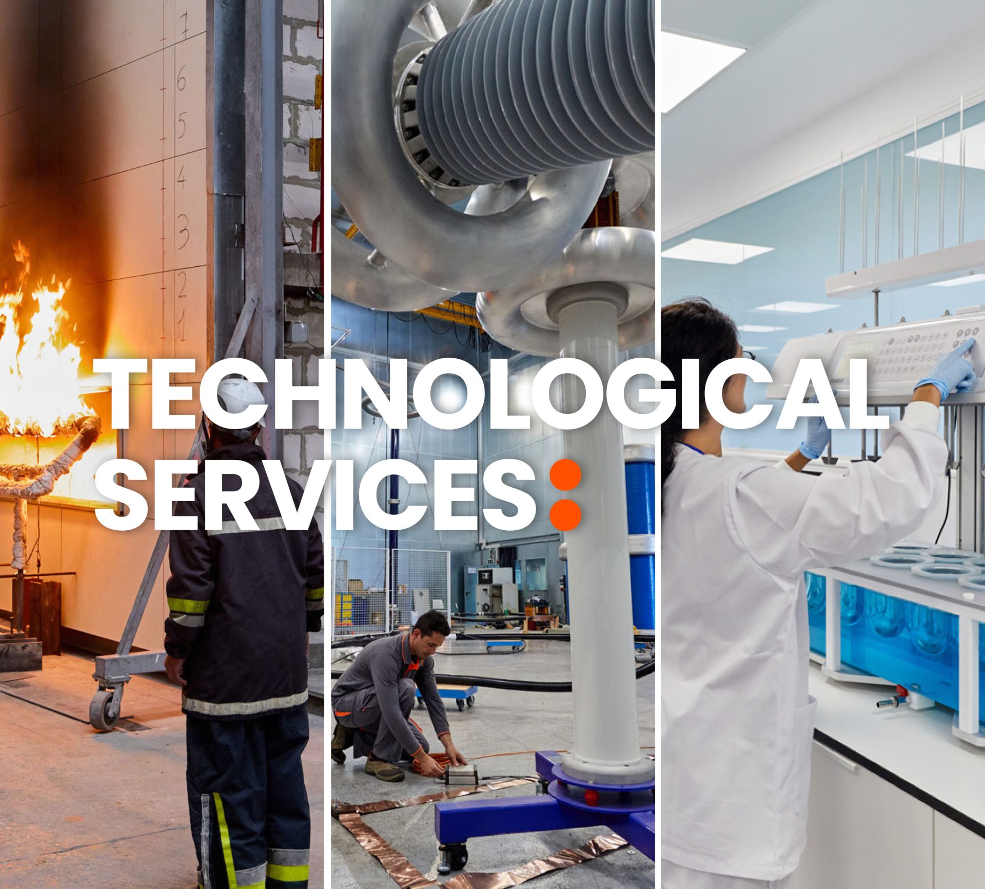 Put the future to the test with our Technological Services.