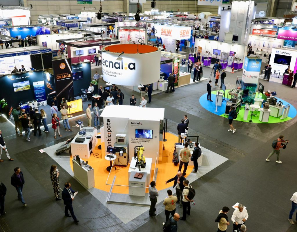Tecnologías de automatización y robótica centradas en las personas en la feria weAR