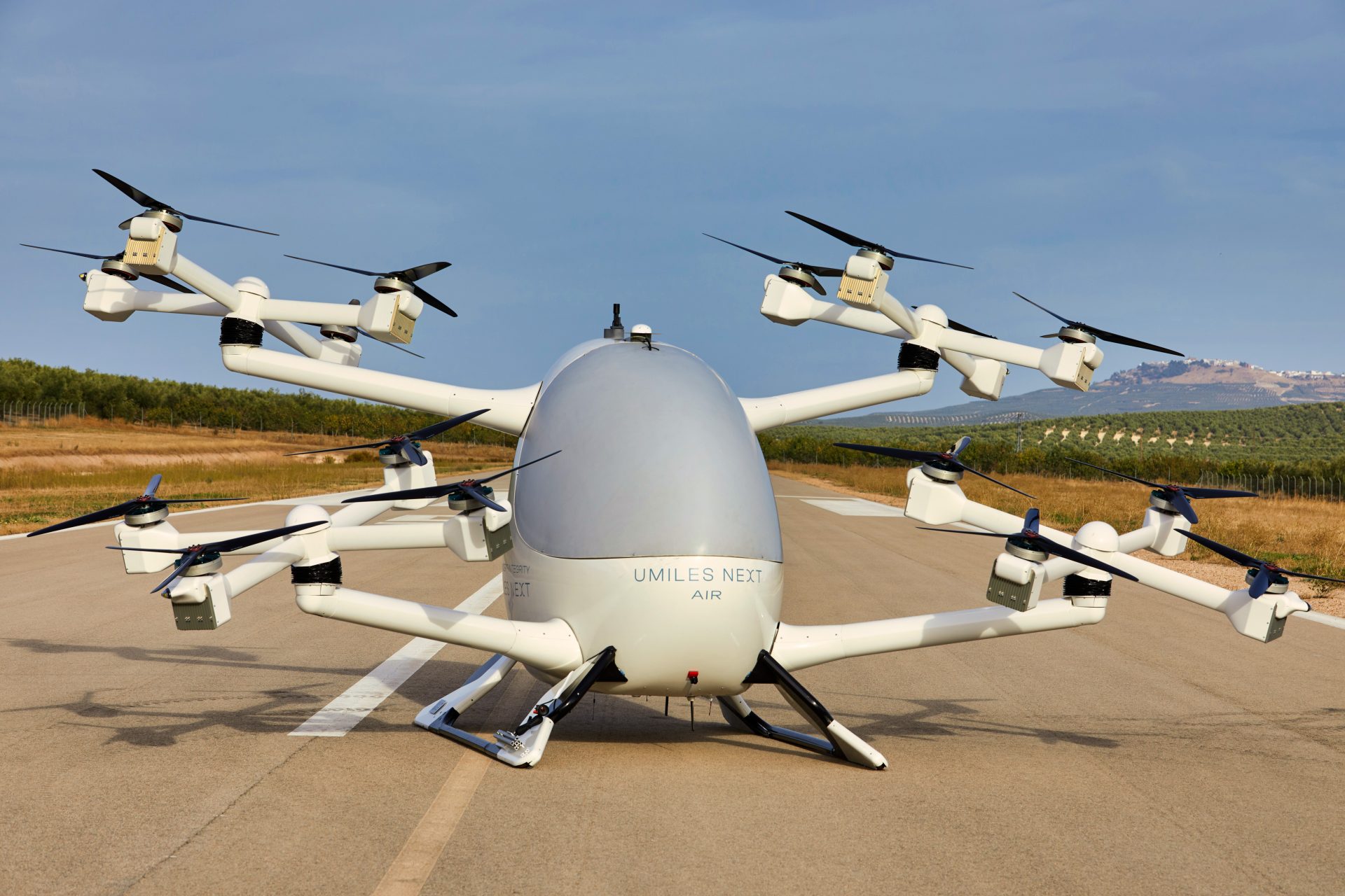 Imagen del aerotaxi
