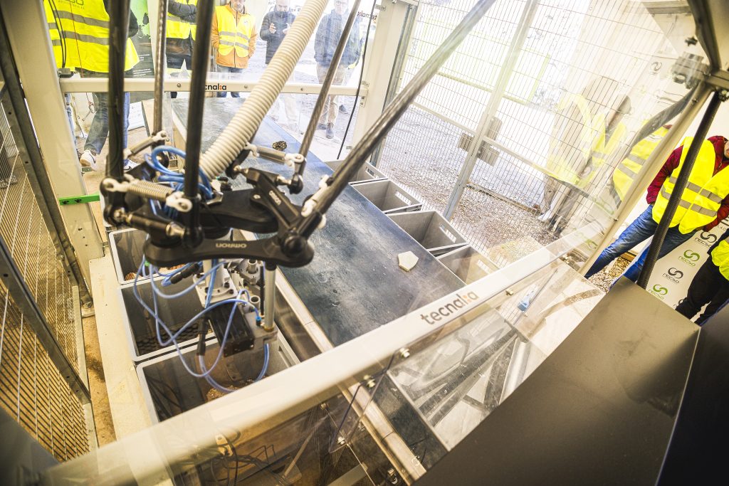 Prototipo Reconmatic gestión de residuos de construcción