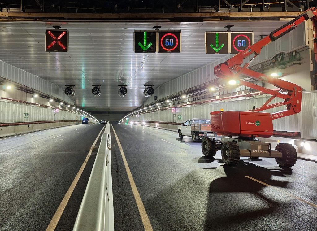 Adecuación del túnel de la Avanzada de Bilbao