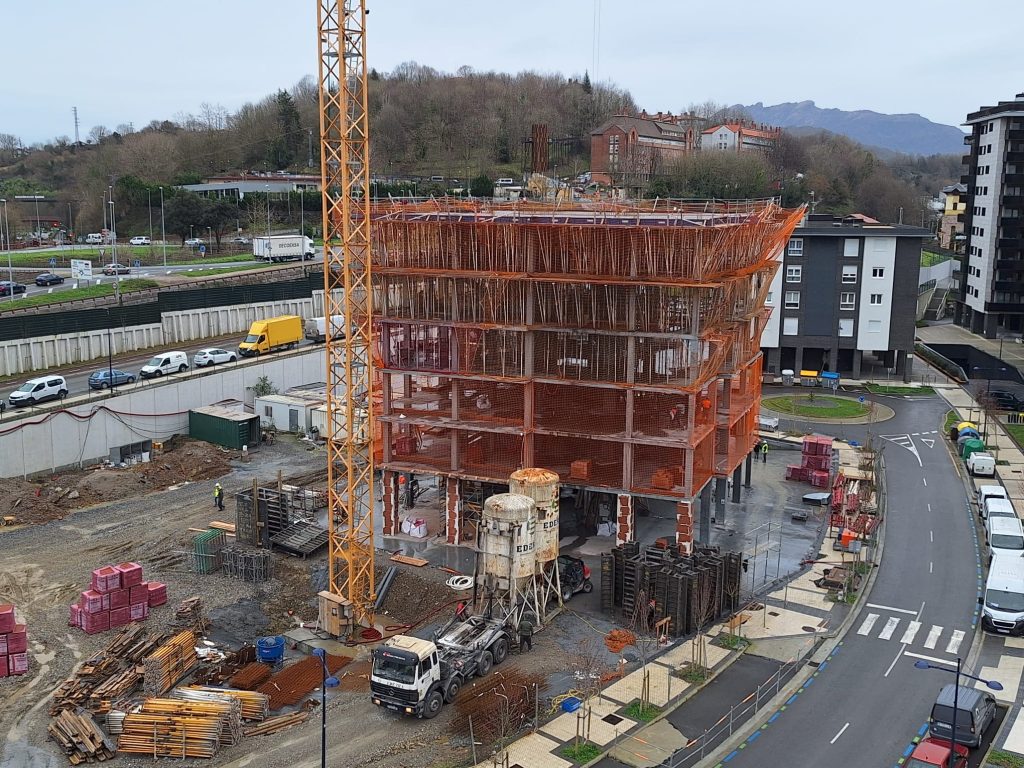 TECNALIA redes de seguridad en obra