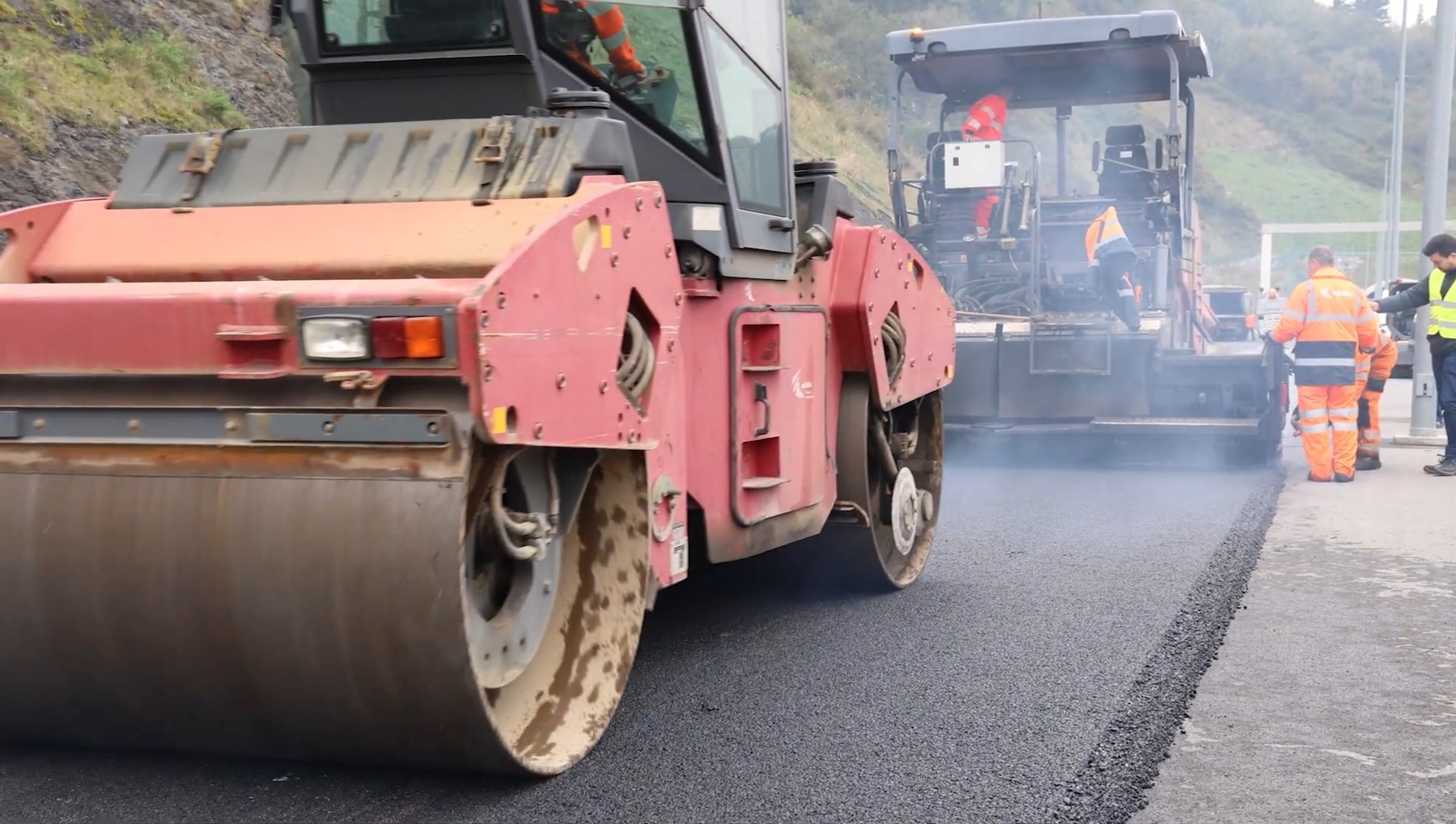 Pavimentos asfálticos más silenciosos gracias al uso de granulado de caucho