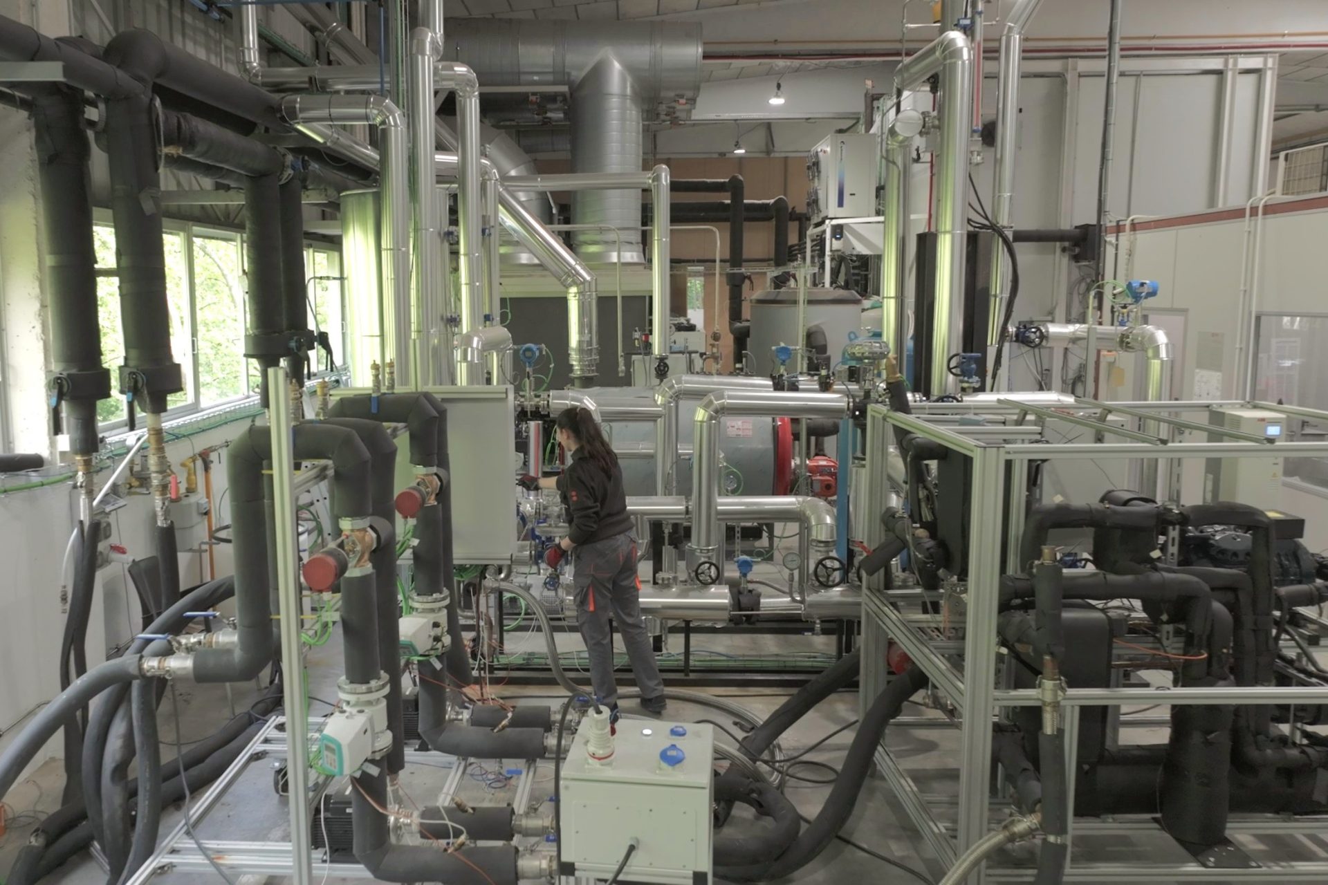 Lurruna sortzeko proba-banku berria, industriaren deskarbonizazioa sustatzeko