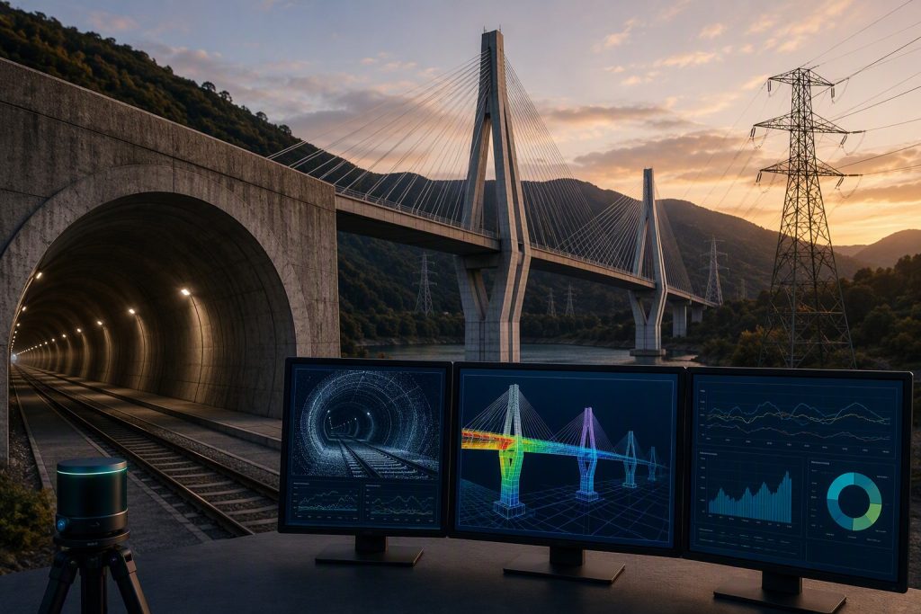 Digital solutions to improve resilience and maintenance of infrastructure