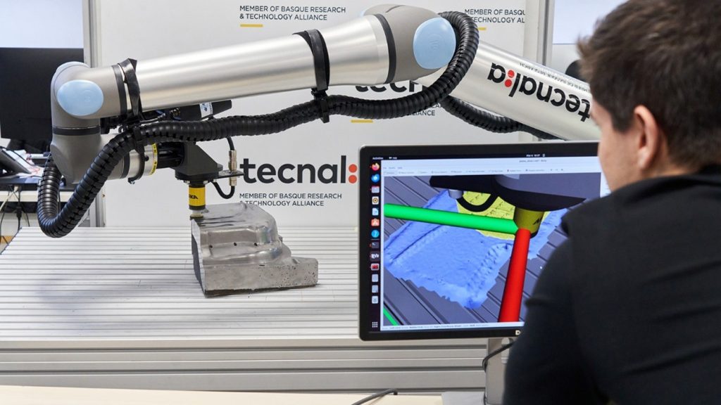 Proceso de pulido en la proactive factory de TECNALIA